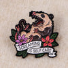 Cute Opossum Enamel Pin
