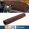 Brown custom fit dashboard sun shield for Hyundai Sonata YF i45 car interior