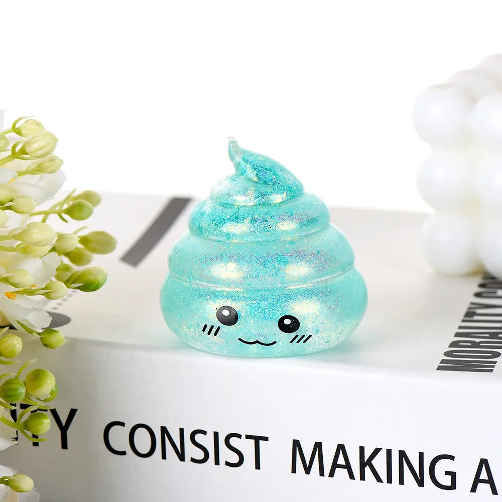 أدوات ضغط (Squishy) ومُهدئات للتوتر لامعة