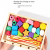 Montessori Wooden Color & Shape Matching Puzzle for Toddlers