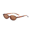 Retro Oval Sunglasses with UV400 Protection