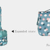 Floral Print Waterproof Hanging Travel Toiletry Bag