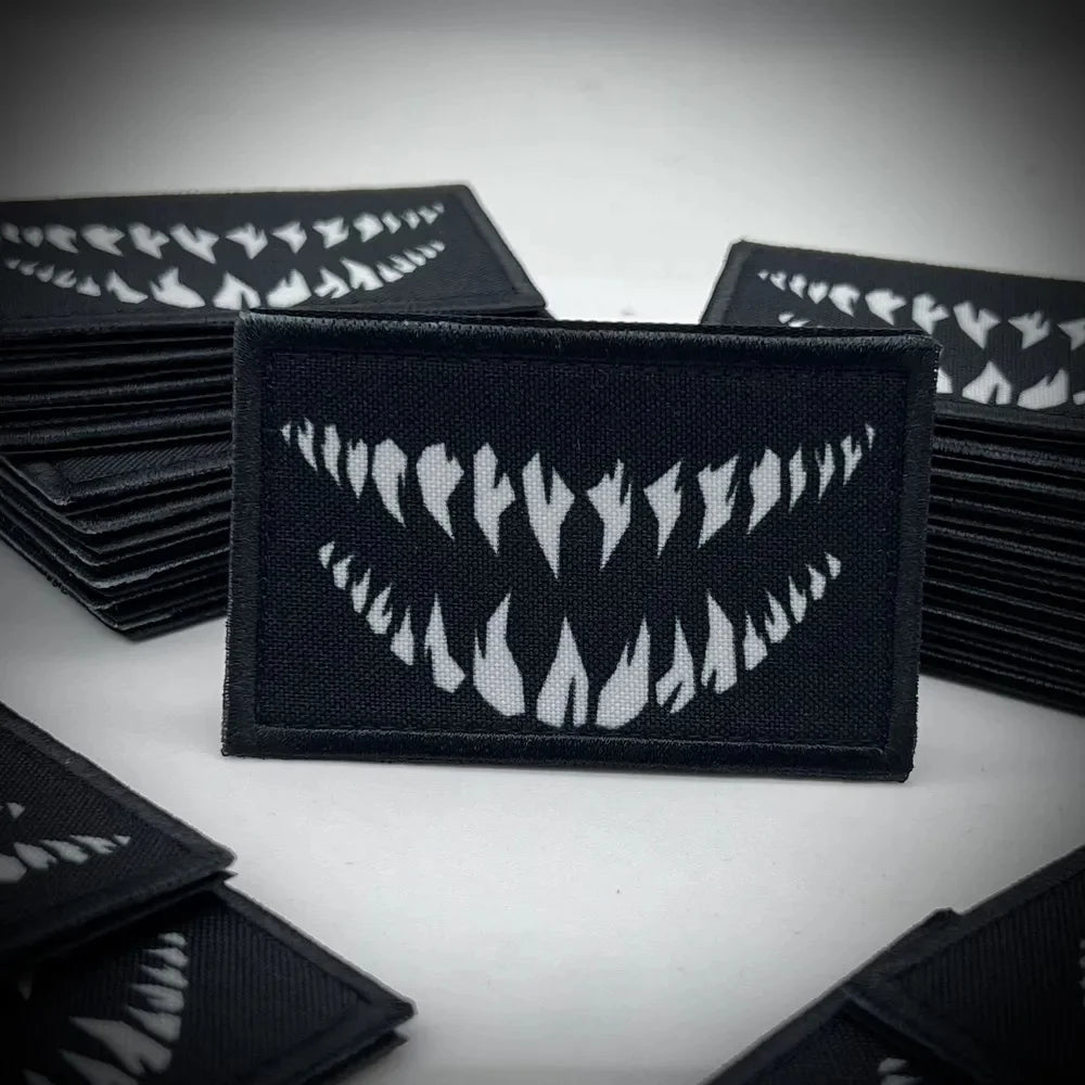 Devil Teeth Morale Patch – Hook & Loop Tactical Emblem