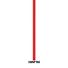 A long, red PVC bumper protection strip measuring 5 meters long and 8 millimeters wide.