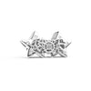 925 Sterling Silver Charm Set with Cubic Zirconia
