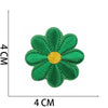 Embroidered Flower Iron-On Patches Set for Clothing & Accessories