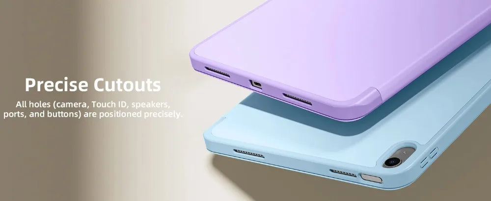 Slim Trifold Case for iPad 10th & 11th Generation with Pencil Holder