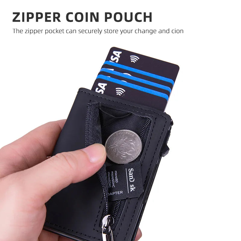 Minimalist RFID-Blocking Pop-Up Wallet