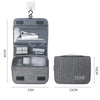 Portable Hanging Travel Toiletry Bag with Waterproof Oxford Fabric