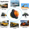 A collection of off-road and heavy equipment vehicles including a forklift, boat, excavator, ATV, and Jeep/4x4.