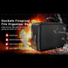 Fireproof Document Organizer with Combination Lock