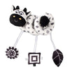 Soft Car Seat & Stroller Toy Set with Mirror, Crinkle, and Squeaky Sounds