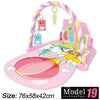 Musical Activity Gym with Kick-and-Play Piano for Babies