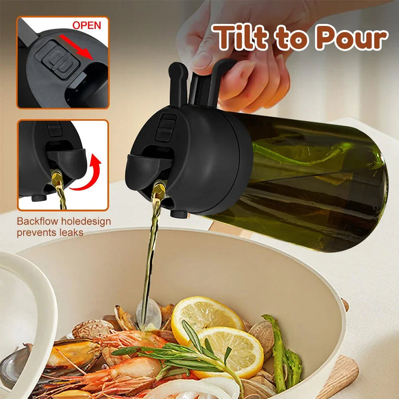 Dark Glass Olive Oil Sprayer