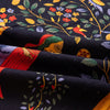 Bohemian Cotton Linen Fabric with Vintage Ethnic Print