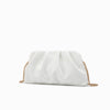 Elegant Chain Shoulder Bag with Crystal Accents
