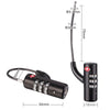 TSA-Approved 4-Dial Combination Travel Lock