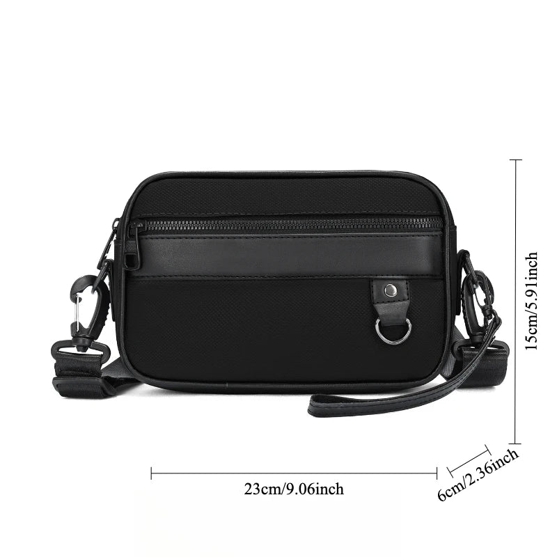 Men's Crossbody Sling Bag with Adjustable Strap