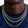 Men's Stainless Steel Cuban Link Chain Necklace