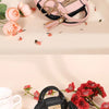 Mini Leather-Look Coin Purse with Keychain