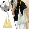 Geometric V-Shape Tote Bag