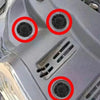 8mm Car Push Rivets for Fender Liners and Splash Shields