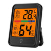 Digital Temperature and Humidity Monitor with Clock and Backlight