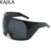 Oversized Shield Sunglasses