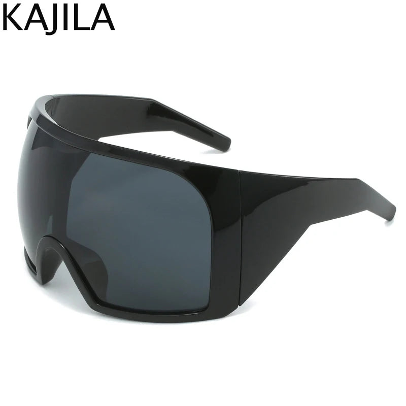 Oversized Shield Sunglasses