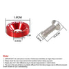 Aluminum Concave Fender Washer Screw Kit (10-Pack) for Automotive Use