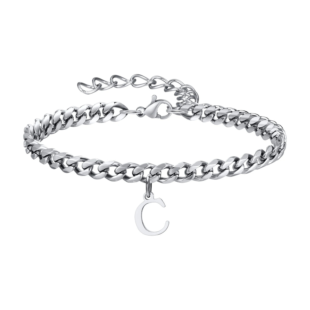 Personalisierte Initial-Kettenarmband
