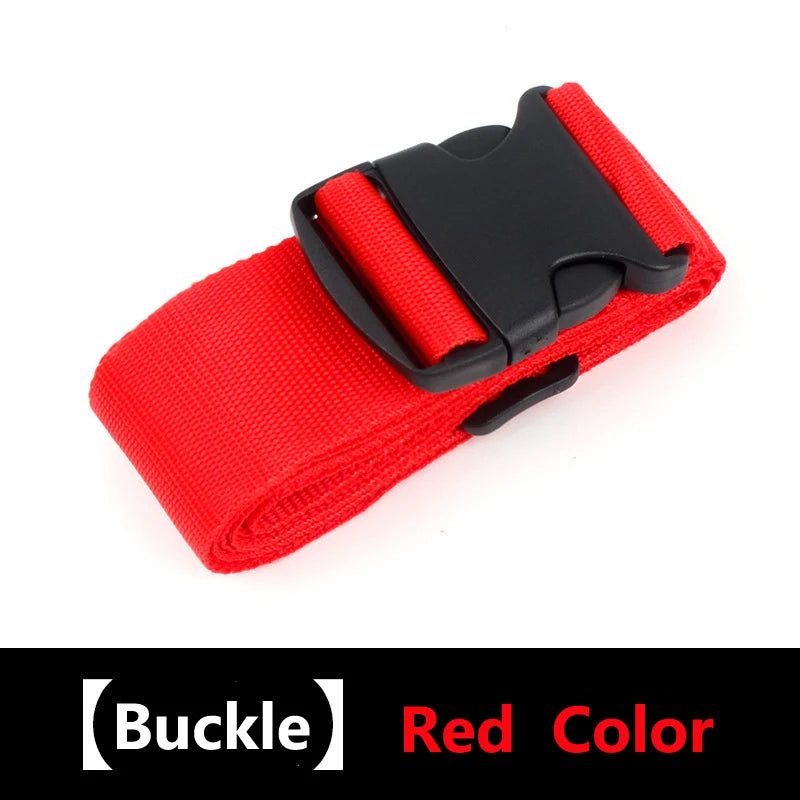 Adjustable Suitcase Straps with Bright Neon Colors – Secure & Easy to Spot