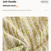 Thick Chenille Sofa Cover with Tassel Fringe — Scratch Resistant & Reversible
