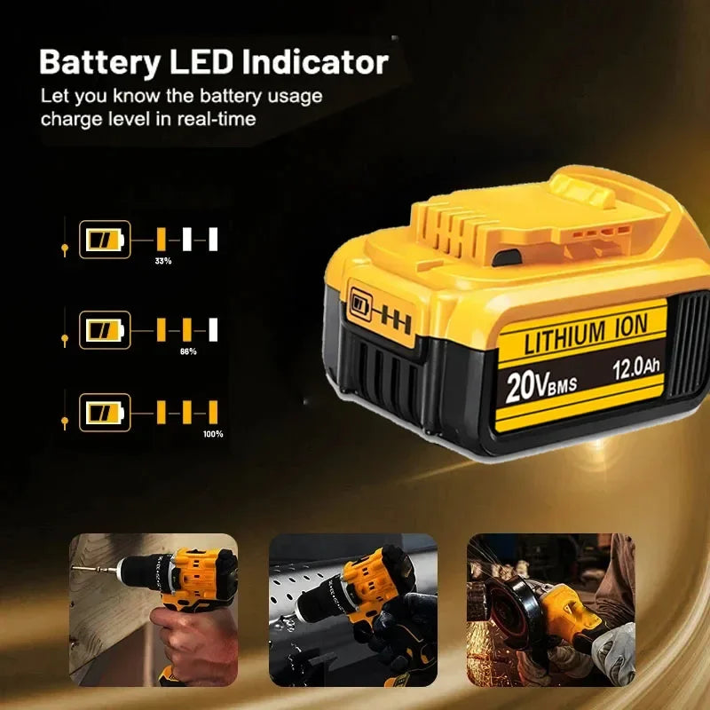 Batterie Lithium-Ion 20V MAX pour outils électriques DeWalt