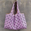 Foldable Eco-Friendly Shopping Bag with Cartoon Print