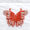 Colored Rhinestone Butterfly Applique for DIY Crafts