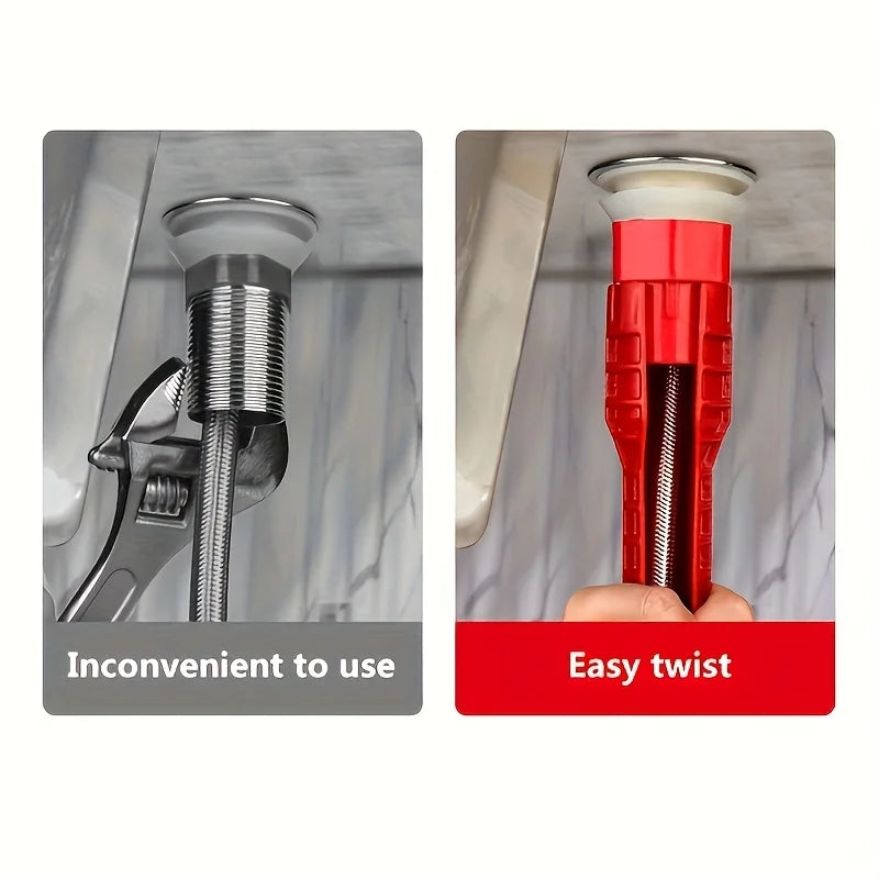 8-in-1 Stainless Steel Faucet Wrench