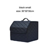 Folding PU Leather Car Trunk Organizer