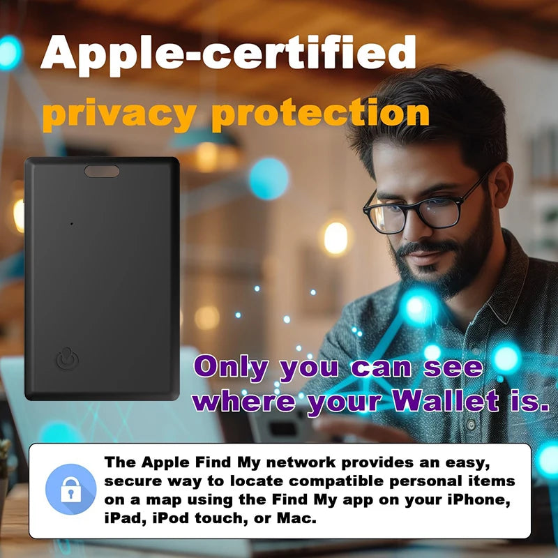 Slim Wallet Tracker Card for iPhone