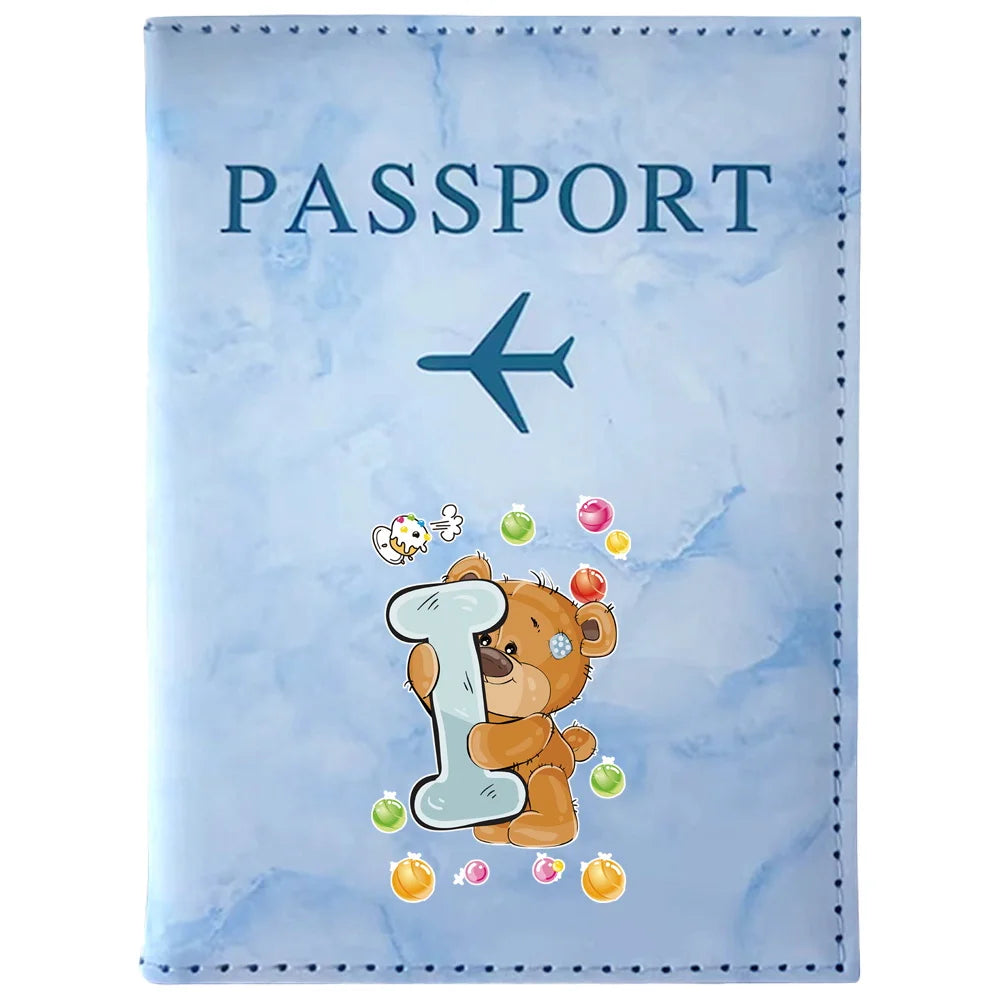 Classic Vintage Leather Passport Holder with Card Slots