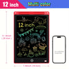 12-Inch LCD Writing Tablet for Kids – Reusable Electronic Drawing Board