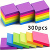 Vibrant Neon Self-Adhesive Sticky Notes for Organization