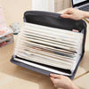 13-Pocket Expanding File Organizer with Zipper