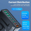 8-Port USB-C Fast Wall Charger for Multiple Devices