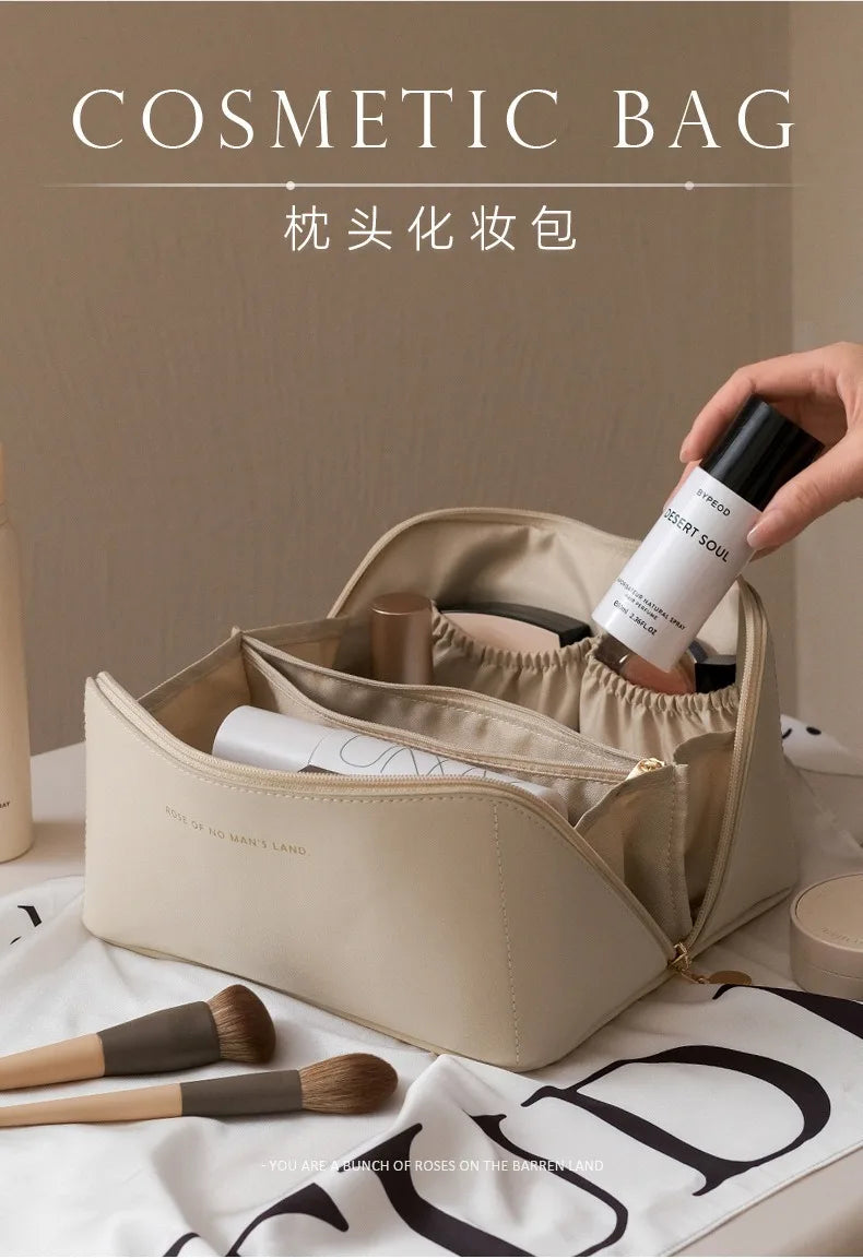 Large-Capacity Waterproof Cosmetic Organizer Bag