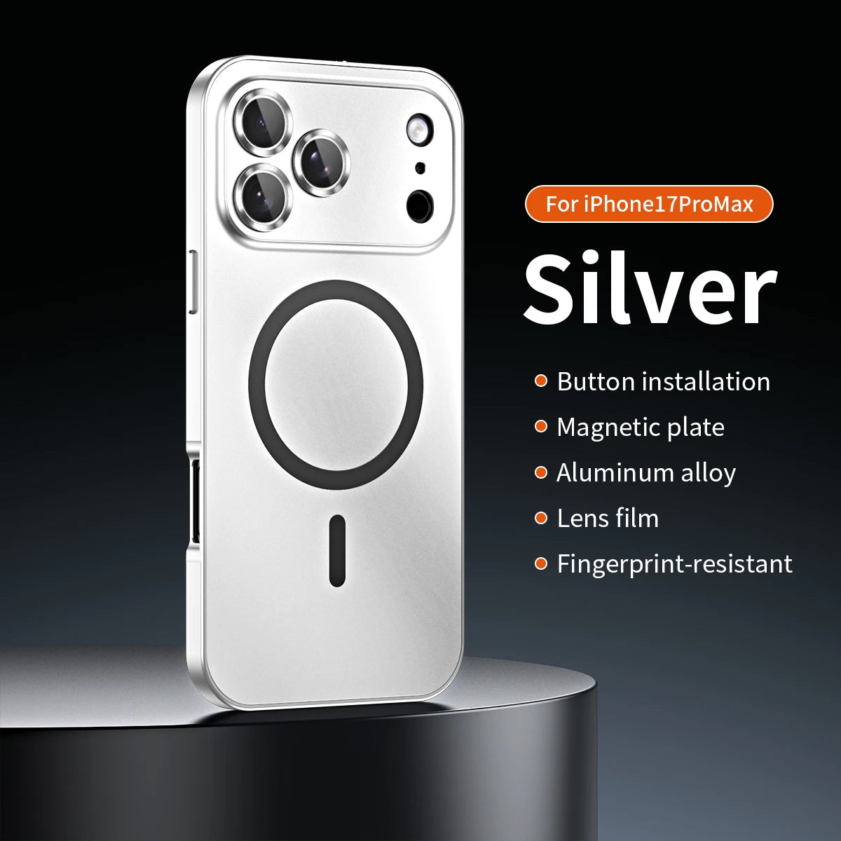 Magnetic Aluminum Phone Case
