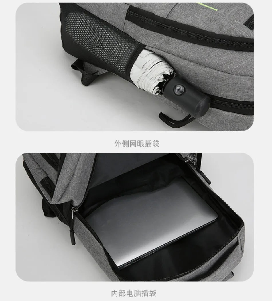 Versatile Commuter Backpack for Men – Lightweight with 15" Laptop Compartment