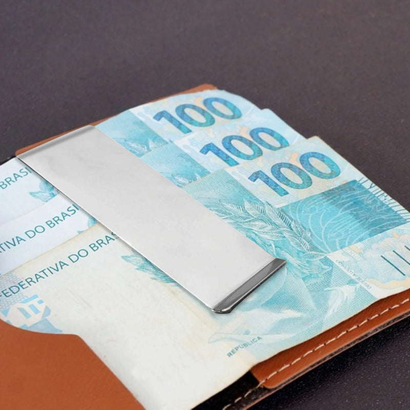 Slim Stainless Steel Money Clip