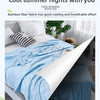 Bamboo Fiber Cooling Blanket for Summer