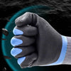 Winter Waterproof Thermal Work Gloves with Anti-Slip Latex Grip
